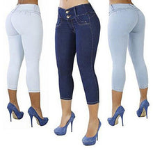 Load image into Gallery viewer, Women Casual Cropped Pants