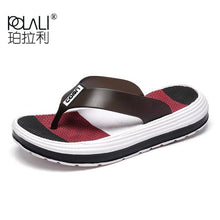 Load image into Gallery viewer, POLALI 2020 Summer Slippers Women Casual Massage Durable Flip Flops Beach Sandals Female Wedge Shoes Striped Lady Room Slippers - UK Fashion Market