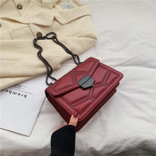 Load image into Gallery viewer, Rivet Chain Small Crossbody Bags For Women 2020 Shoulder Messenger Bag Lady Luxury Handbags - UK Fashion Market