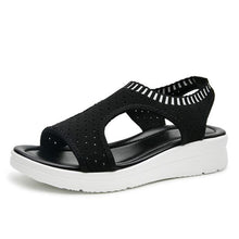 Load image into Gallery viewer, Women Sandals 2019 New Female Shoes Woman Summer Wedge Comfortable Sandals Ladies Slip-on Flat Sandals Women Sandalias - UK Fashion Market