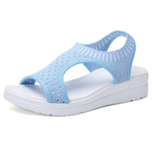 Load image into Gallery viewer, Women Sandals 2019 New Female Shoes Woman Summer Wedge Comfortable Sandals Ladies Slip-on Flat Sandals Women Sandalias - UK Fashion Market