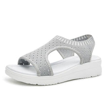 Load image into Gallery viewer, Women Sandals 2019 New Female Shoes Woman Summer Wedge Comfortable Sandals Ladies Slip-on Flat Sandals Women Sandalias - UK Fashion Market