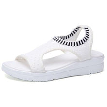 Load image into Gallery viewer, Women Sandals 2019 New Female Shoes Woman Summer Wedge Comfortable Sandals Ladies Slip-on Flat Sandals Women Sandalias - UK Fashion Market