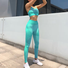 Load image into Gallery viewer, Yoga Set Sports Bra and Leggings