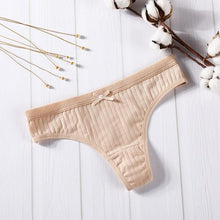 Load image into Gallery viewer, Sexy Lingerie Women's Cotton G-String Thong Panties String Underwear Women Briefs Pants Intimate Ladies Low-Rise Dropshipping - UK Fashion Market