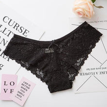 Load image into Gallery viewer, Sexy Lace Panties Women Fashion Cozy Lingerie Tempting Briefs High Quality Women's Underpant Low Waist Intimates Underwear - UK Fashion Market