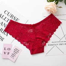Load image into Gallery viewer, Sexy Lace Panties Women Fashion Cozy Lingerie Tempting Briefs High Quality Women's Underpant Low Waist Intimates Underwear - UK Fashion Market