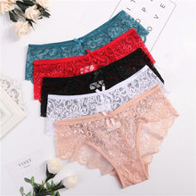 Load image into Gallery viewer, Plus Size S/XL Fashion High Quality Women's Panties Transparent Underwear Women Lace Soft Briefs Sexy Lingerie intimates - UK Fashion Market
