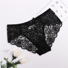 Load image into Gallery viewer, Plus Size S/XL Fashion High Quality Women's Panties Transparent Underwear Women Lace Soft Briefs Sexy Lingerie intimates - UK Fashion Market