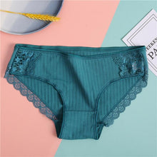 Load image into Gallery viewer, New Sexy Lace Panties For Women Girls Underwear Cotton Panty 2019 Soild Elasticity Comfortable Low-Rise Lingerie Panties M L XL - UK Fashion Market