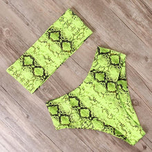 Load image into Gallery viewer, RUUHEE Bandage Bikini Swimwear Women Swimsuit High Waist Bikini Set 2019 Bathing Suit Push Up Maillot De Bain Femme Beachwear - UK Fashion Market