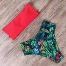 Load image into Gallery viewer, RUUHEE Bandage Bikini Swimwear Women Swimsuit High Waist Bikini Set 2019 Bathing Suit Push Up Maillot De Bain Femme Beachwear - UK Fashion Market