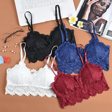 Load image into Gallery viewer, 2020 New Arrival Women Push Up Wireless Lace Bra Top Women Plus Size Bralette Underwear Lingerie Full Cup Hot - UK Fashion Market