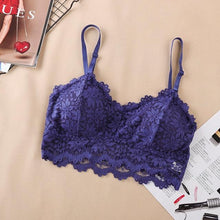 Load image into Gallery viewer, 2020 New Arrival Women Push Up Wireless Lace Bra Top Women Plus Size Bralette Underwear Lingerie Full Cup Hot - UK Fashion Market