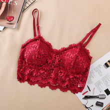 Load image into Gallery viewer, 2020 New Arrival Women Push Up Wireless Lace Bra Top Women Plus Size Bralette Underwear Lingerie Full Cup Hot - UK Fashion Market
