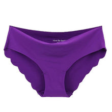 Load image into Gallery viewer, High Quality Women's Seamless Panties Solid Ultra-thin Panties Underwear Women's Sexy low-Rise Ruffles Briefs Lingerie 2018 New - UK Fashion Market