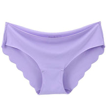 Load image into Gallery viewer, High Quality Women's Seamless Panties Solid Ultra-thin Panties Underwear Women's Sexy low-Rise Ruffles Briefs Lingerie 2018 New - UK Fashion Market