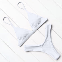 Load image into Gallery viewer, OMKAGI Brand Swimwear Women Swimsuit Sexy Push Up Micro Bikinis Set Swimming Bathing Suit Beachwear Summer Brazilian Bikini 2019 - UK Fashion Market