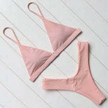 Load image into Gallery viewer, OMKAGI Brand Swimwear Women Swimsuit Sexy Push Up Micro Bikinis Set Swimming Bathing Suit Beachwear Summer Brazilian Bikini 2019 - UK Fashion Market