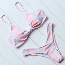 Load image into Gallery viewer, OMKAGI Brand Swimwear Women Swimsuit Sexy Push Up Micro Bikinis Set Swimming Bathing Suit Beachwear Summer Brazilian Bikini 2019 - UK Fashion Market