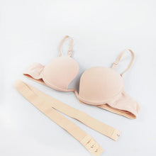 Load image into Gallery viewer, Sexy lingerie u sem costas sutiãs underwear profunda u baixo corte push up sutiã intimate ecmln feminino respirável bralette - UK Fashion Market