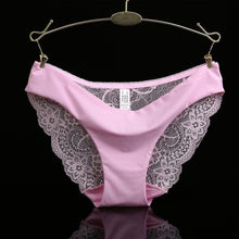 Load image into Gallery viewer, Ladies Underwear Woman Panties Sexy Lace Plus Size Panty Transparent Low-Rise Cotton Briefs Intimates New Hot Sale - UK Fashion Market