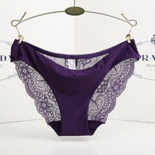 Load image into Gallery viewer, Ladies Underwear Woman Panties Sexy Lace Plus Size Panty Transparent Low-Rise Cotton Briefs Intimates New Hot Sale - UK Fashion Market