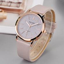 Load image into Gallery viewer, Luxury Brand Leather Quartz Women's Watch Ladies Fashion Watch Women Wristwatch Clock relogio feminino hours reloj mujer saati - UK Fashion Market