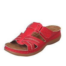 Load image into Gallery viewer, Shoes Woman Summer Sandals For Women Shoes Comfy Soft Women Sandals Retro Wedge Low Heels Shoes Thick Bottom Ladies Sandals - UK Fashion Market