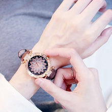 Load image into Gallery viewer, Women Watches Set Starry Sky Ladies Bracelet Watch Casual Leather Sports Quartz Wristwatch Clock Relogio Feminino - UK Fashion Market