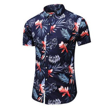 Load image into Gallery viewer, Casuals Shirt Men Summer New Arrival Personality Printed Short Sleeve Shirts Mens Fashion Big Size Business Office Shirt 6XL 7XL - UK Fashion Market