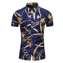 Load image into Gallery viewer, 5XL 6XL 7XL Shirt Men Summer New Fashion Personality Printed Short Sleeve Shirts Men 2020 Casual Plus Size Beach Hawaiian Shirt - UK Fashion Market