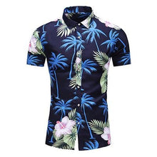 Load image into Gallery viewer, 5XL 6XL 7XL Shirt Men Summer New Fashion Personality Printed Short Sleeve Shirts Men 2020 Casual Plus Size Beach Hawaiian Shirt - UK Fashion Market