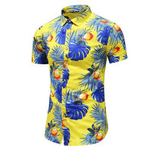 Load image into Gallery viewer, 5XL 6XL 7XL Shirt Men Summer New Fashion Personality Printed Short Sleeve Shirts Men 2020 Casual Plus Size Beach Hawaiian Shirt - UK Fashion Market