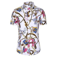 Load image into Gallery viewer, 5XL 6XL 7XL Shirt Men Summer New Fashion Personality Printed Short Sleeve Shirts Men 2020 Casual Plus Size Beach Hawaiian Shirt - UK Fashion Market