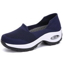 Load image into Gallery viewer, EOFK Women Sneakers Slip-On Spring Summer Cushioning Sports Shoes for Female Wine Red Comfortable Women's Loafers Flats - UK Fashion Market