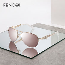 Load image into Gallery viewer, FENCHI sunglasses women uv 400 oculos female glasses sun glasses mirror Pilot Pink feminino zonnebril dames gafas de sol mujer - UK Fashion Market