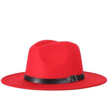 Load image into Gallery viewer, free shipping 2020 new Fashion men fedoras women's fashion jazz hat summer spring black woolen blend cap outdoor casual hat X XL - UK Fashion Market