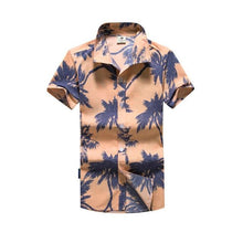 Load image into Gallery viewer, Mens Hawaiian Shirt Male Casual camisa masculina Printed Beach Shirts Short Sleeve brand clothing Free Shipping Asian Size 5XL - UK Fashion Market