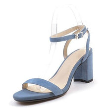 Load image into Gallery viewer, ORATEE Fashion Ankle Strap Women Casual Sandals Open Toe Summer High Heel Shoes Buckle Ladies Office Work Sandalias Shoes - UK Fashion Market