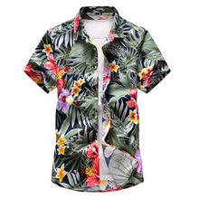Load image into Gallery viewer, Plus Size M-7XLNew Summer Fashion Men's Shirt Slim Fit Men Short Sleeve Plaid Shirts Mens Clothes Trend Casual Mens Social Shirt - UK Fashion Market