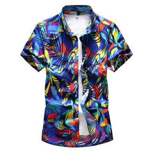 Load image into Gallery viewer, Plus Size M-7XLNew Summer Fashion Men's Shirt Slim Fit Men Short Sleeve Plaid Shirts Mens Clothes Trend Casual Mens Social Shirt - UK Fashion Market
