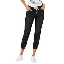 Load image into Gallery viewer, Knee-length denim jeans pants - UK Fashion Market
