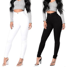 Load image into Gallery viewer, High Waist Stretch Slim Jeans - UK Fashion Market
