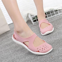 Load image into Gallery viewer, Women's Sandals 2019 Fashion Lady Girl Sandals Summer Women Casual Jelly Shoes Sandals Hollow Out Mesh Flats Beach Sandals - UK Fashion Market
