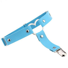 Load image into Gallery viewer, Women Nice Sexy Punk Goth Heart PU Leather Elastic Garter Belt Leg Thigh Ring Clothing Accessory Spring Summer Leg Suspender - UK Fashion Market
