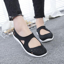 Load image into Gallery viewer, Women's Sandals 2019 Fashion Lady Girl Sandals Summer Women Casual Jelly Shoes Sandals Hollow Out Mesh Flats Beach Sandals - UK Fashion Market
