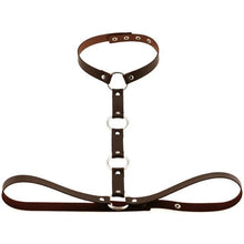 Load image into Gallery viewer, New Fshion Leather Harness Sexy Chest Sculpting Body Waist Belt Punk Gothic Sexy Bra BODY Bondage PU Leather Waist Belts - UK Fashion Market

