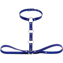 Load image into Gallery viewer, New Fshion Leather Harness Sexy Chest Sculpting Body Waist Belt Punk Gothic Sexy Bra BODY Bondage PU Leather Waist Belts - UK Fashion Market

