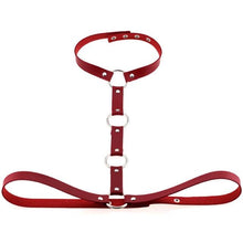 Load image into Gallery viewer, New Fshion Leather Harness Sexy Chest Sculpting Body Waist Belt Punk Gothic Sexy Bra BODY Bondage PU Leather Waist Belts - UK Fashion Market
